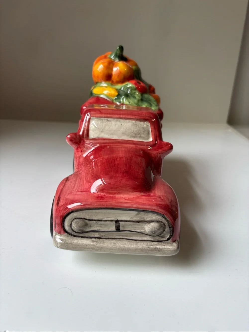 Maxcera Red Harvest Farm Truck Cookie Jar